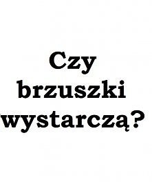 Czy brzuszki wystarczą, żeby wyrzeźbić cały brzuch czy działają tylko na pewnie jego partie?