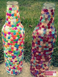 MOZAIKOWE BUTELKI DIY - ODŚWIEŻĄ TWÓJ WYSTRÓJ! SPRAWDŹ NA gotowanietokochanie.blogspot.com