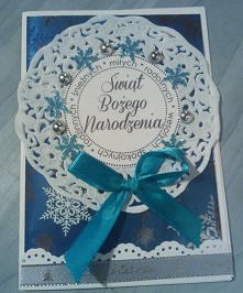 świąteczna kartka w kolorac...