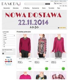 nowy ekskluzywny second-hand w sieci www damoda.pl / Zapraszamy , dziś o 20 30 nowa dostawa . Sprawdź nas !