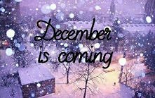 December is coming : )