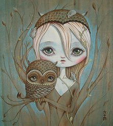 dziewczyna z sową