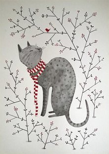 SZALIK- oryginalna akwarela - nie wydruk!