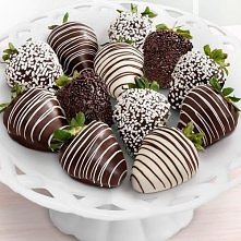 Truskawki w czekoladzie :)