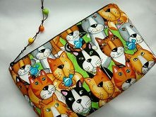 Kosmetyczka w kotki