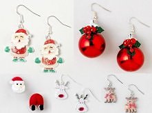 kolczyki świąteczne