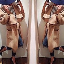Fashion Lapel Solid Color Long Sleeve Woolen Coat
