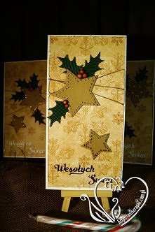kartka z pierniczkiem #asiscrapki #christmascard