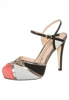 Gaudi - Gaudi ALMA Sandały na obcasie czerwony