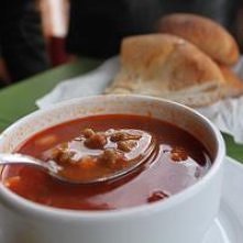 Zupa krem z cerwonej fasoli...