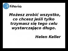 Trzymaj się swojego celu