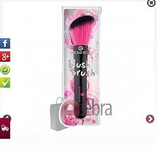 śliczny różowy pędzel do różu :) od ezebra.pl