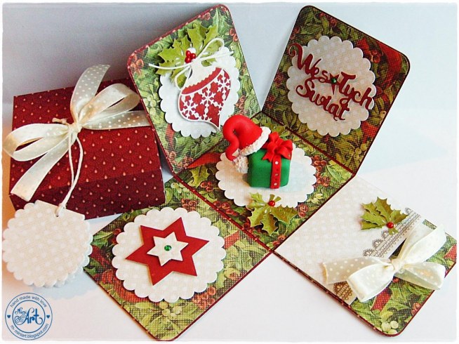 Świąteczny exploding box