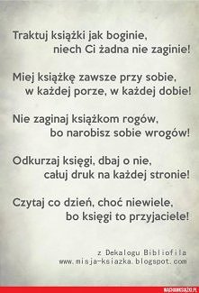 Książki to mój świat więc t...