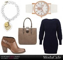 Sweter w roli sukienki

CIEPŁO
Wyciszona kolorystyka złamana bielą. Wyważony, przytulny zestaw.

Więcej na Moda Cafe!