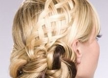 Side Twist Wrapped Around the Head