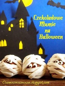 Czekoladowe Mumie czyli słodko-straszne babeczki na Halloween