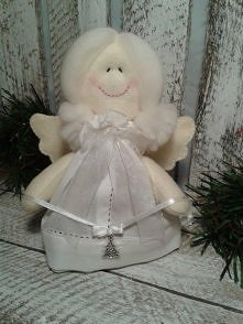 Anioł na święta. Handmade. ...