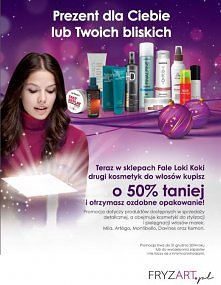 o tak!! nareszcie święta i promocja na którą czekałyśmy długo! :) Włosy będą nam wdzięczne:)
