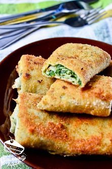 krokiety ze szpinakiem, prz...