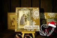 Kartki bożonarodzeniowe ręcznie wykonane #asiscrapki #christmascard