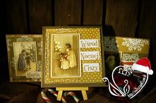 Kartki bożonarodzeniowe ręcznie wykonane #asiscrapki #christmascard