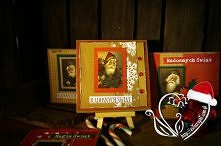 Kartki bożonarodzeniowe ręcznie wykonane #asiscrapki #christmascard