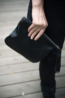 Kopertówka  Fringe czarna