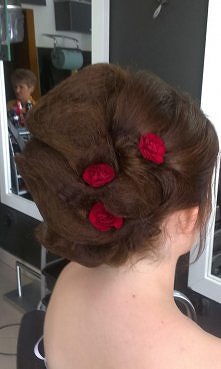 kolejna z fryzur mojej fryzjerki