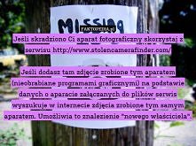 Gdy ktoś ukradnie ci aparat