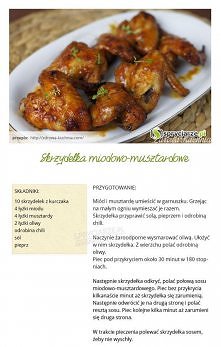 Przepis na skrzydełka miodowo-musztardowe