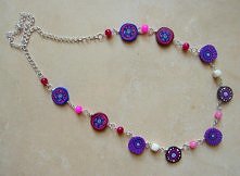 naszyjnik z polymer clay