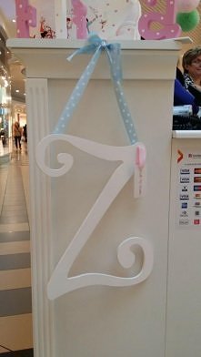 Litera Drewniana Drewno 40 cm