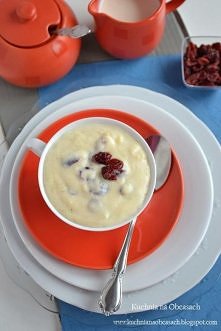 Kasza manna bananowa z żura...