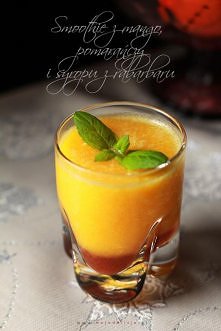 smoothie-z-mango,-pamarancza-i-syropem-z-rabarbaru