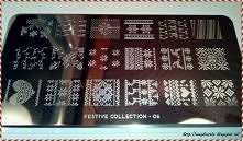 Paleta moyou festive. Stamping świąteczny