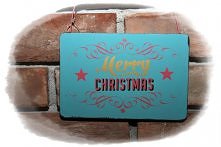 Tablica szyld Merry Christmas  do kupienia na prefekthome.com