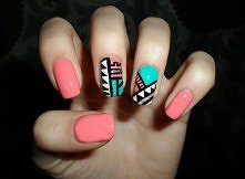 KORAL Z AZTECKIM AKCENTEM