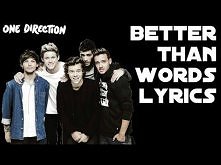 One Direction - Better Than Words