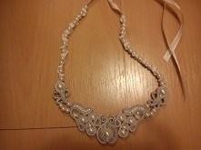 naszyjnik, do kompletu ślubnego