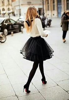 Piękna spódniczka! Chcę tak...