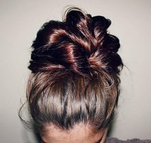 Messy Top Knot