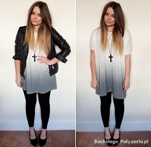 bluzka ombre