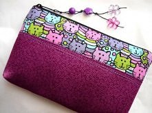 Kociaki Pasiaki -kosmetyczka