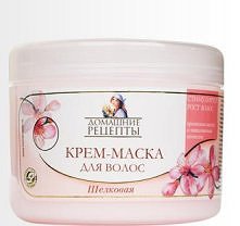 Domowe Recepty - Maska Do Włosów - Jedwabna - Proteiny Jedwabiu I Kompleks Witamin - Stymulacja Wzrostu