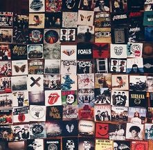 Płyty ulubionych zespołów s...