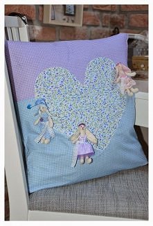 Poduszka z mini tildami