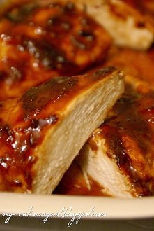 Filet z kurczaka w glazurze śliwkowo miodowej
Po przepis zapraszam na blog :)