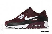 Nike Air Max 90 - Deep Burgundy/White - Black