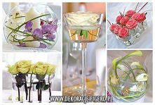 dekoracje stołu weselnego